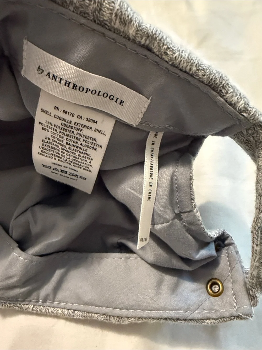 Anthropologie ribbed knit